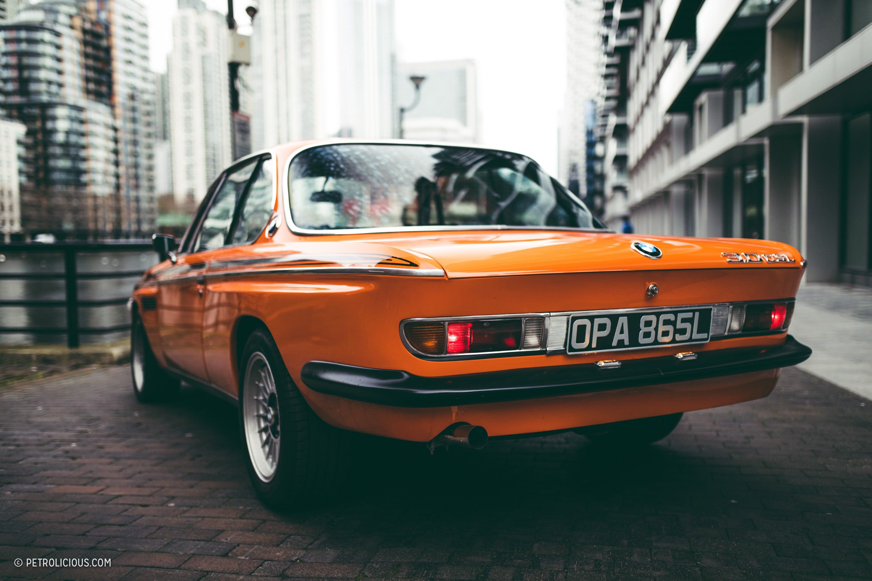3000x2000 Modified BMW 3.0 CSL: Bringing Bavarian Flare(s) To The London Docklan