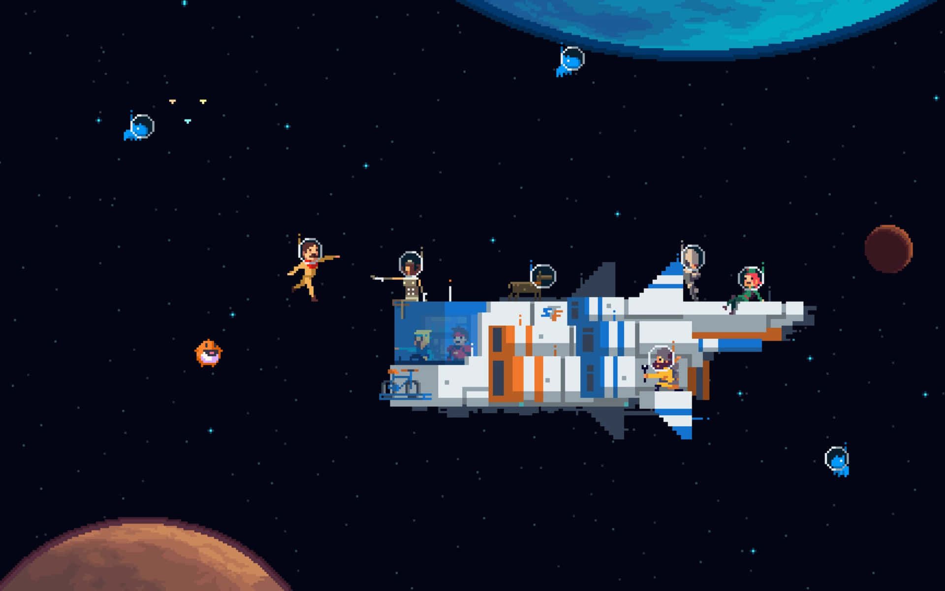 1920x1200 Download Enter a world of 16 Bit gaming Wallpaper