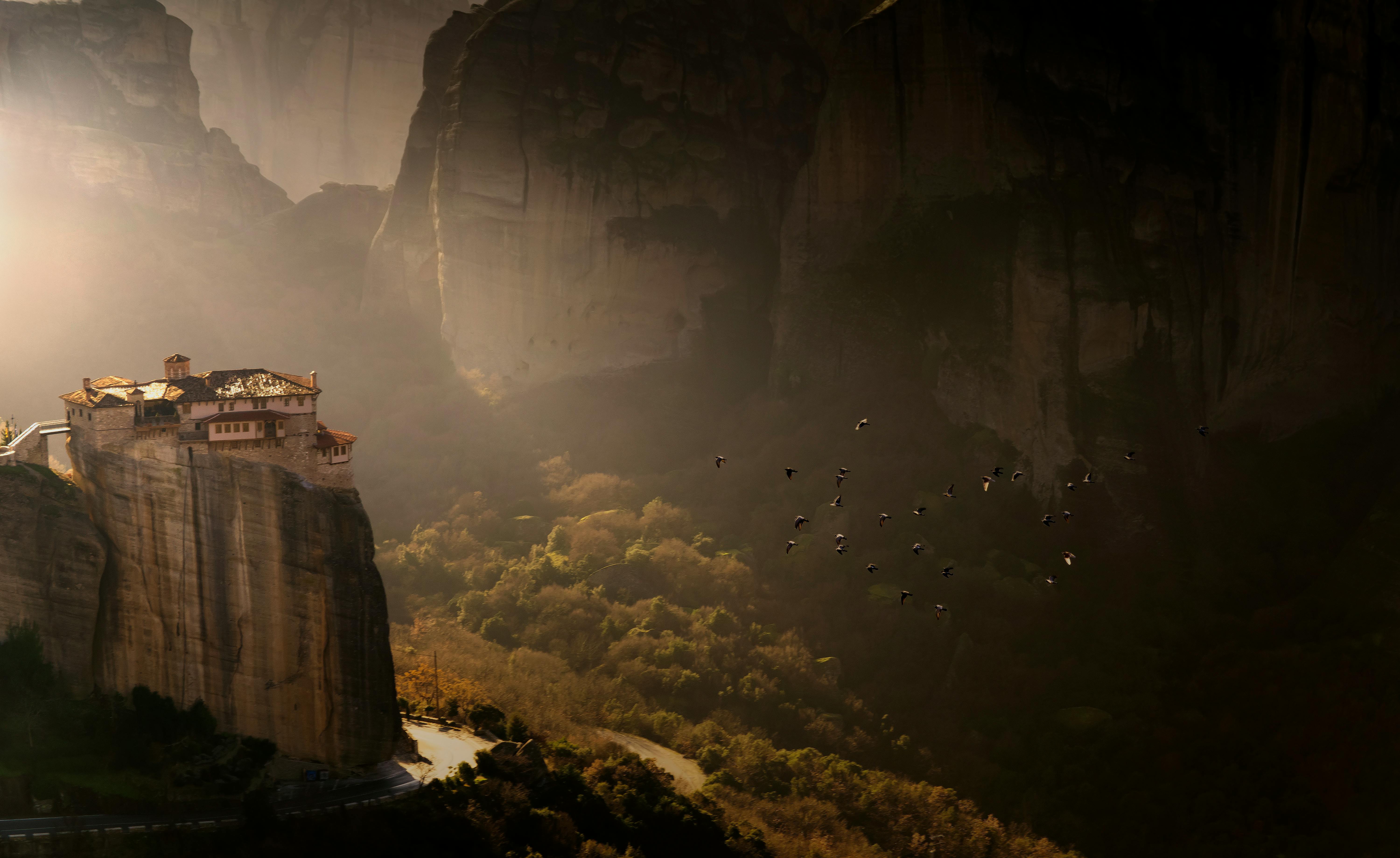 6000x3676 Meteora Monasteries Photo, Download The BEST Free Meteora Monasteries & HD Image