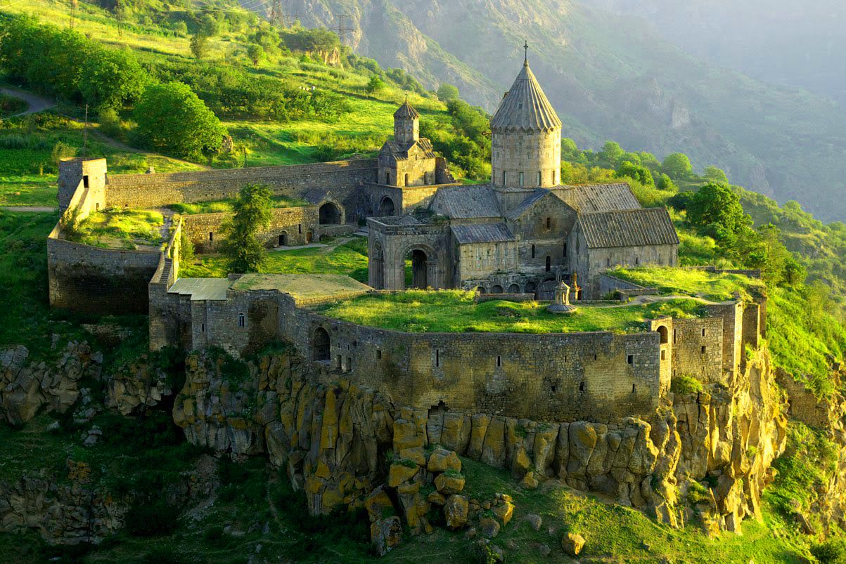 1203x803 9th Century Monastery of Tatev in Southeastern Armenia Wallpaper​-Quality Free Image and Transparent PNG Clipart