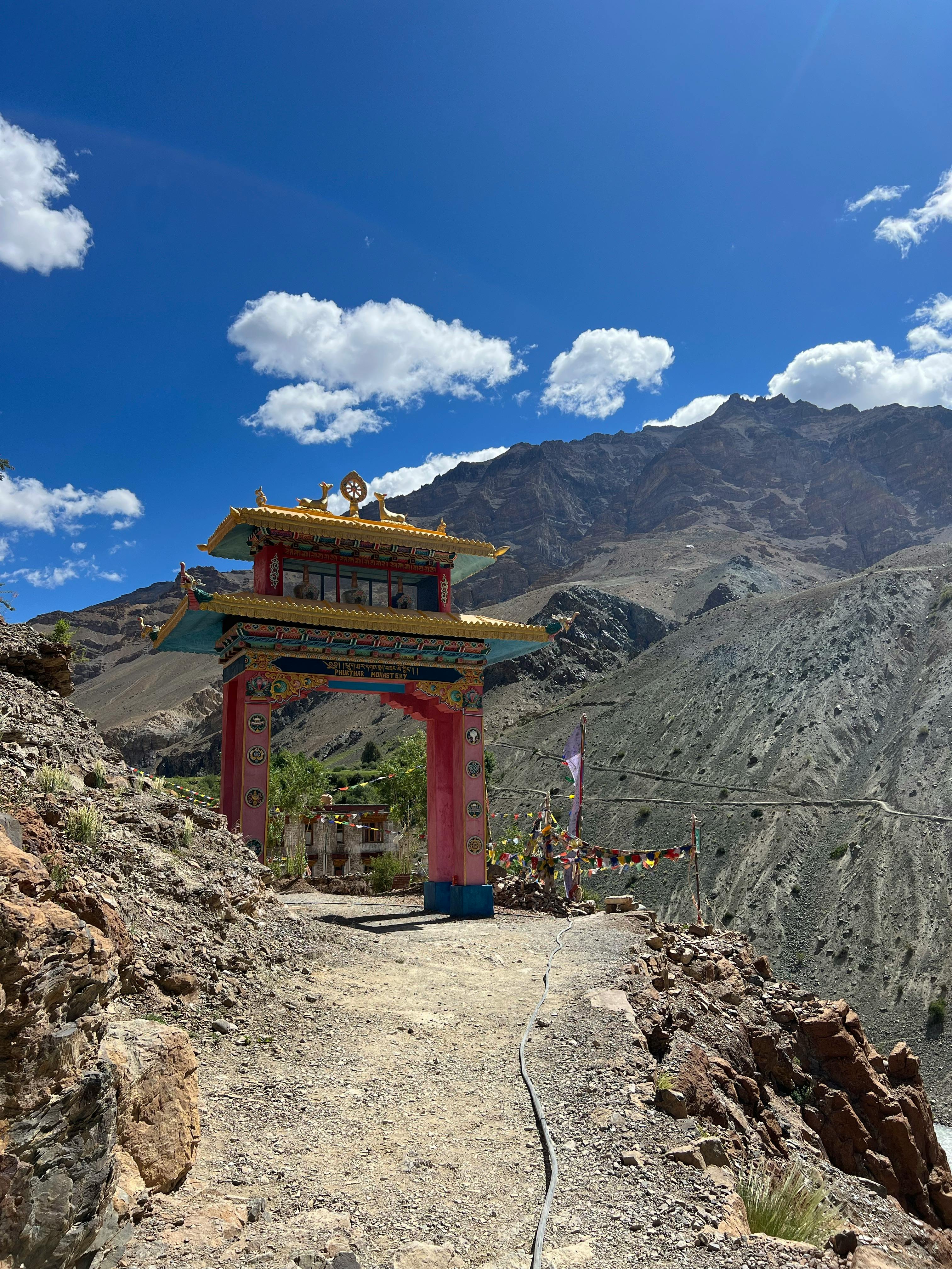 3024x4032 The Gate of the Phugtal Monastery, Ladakh, India · Free