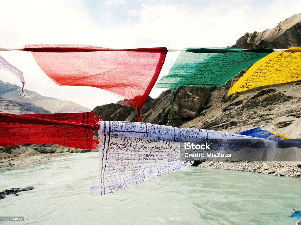 1024x768 Prayer Flags Image Now, Asia, Blue