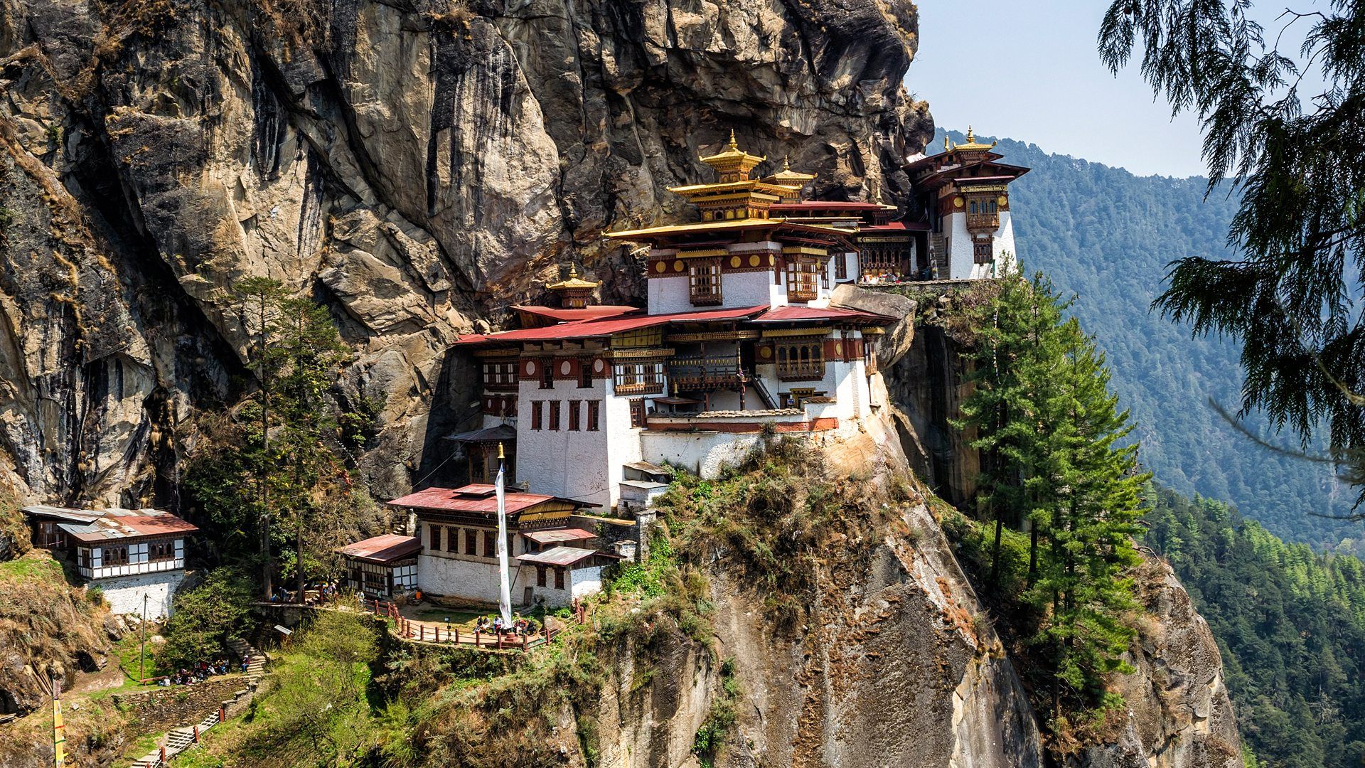 1920x1080 Blessing Ceremony at Paro Taktsang. Luxury African Safaris, South America & South Asia Tours. andBeyond
