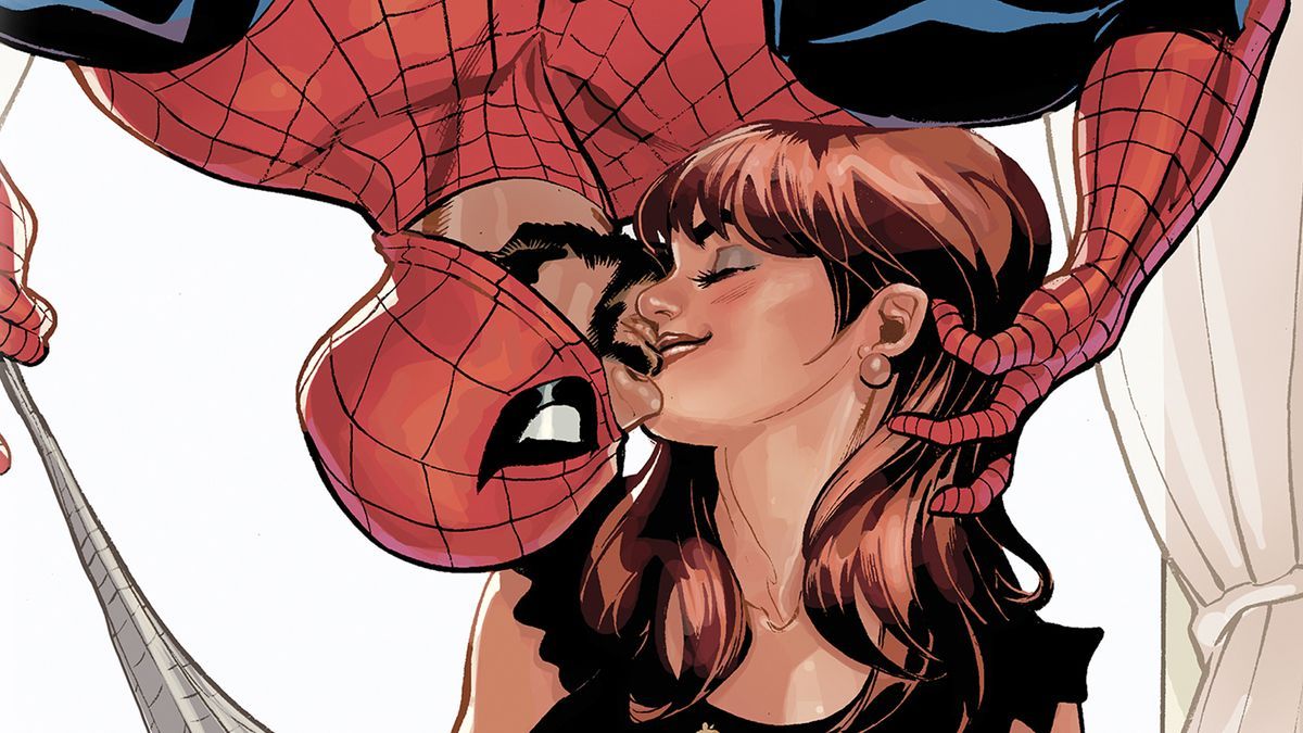 1200x675 Peter Parker And Mary Jane Shippers Are Feasting With This New Thanksgiving Variant Cover For Ultimate Spider Man