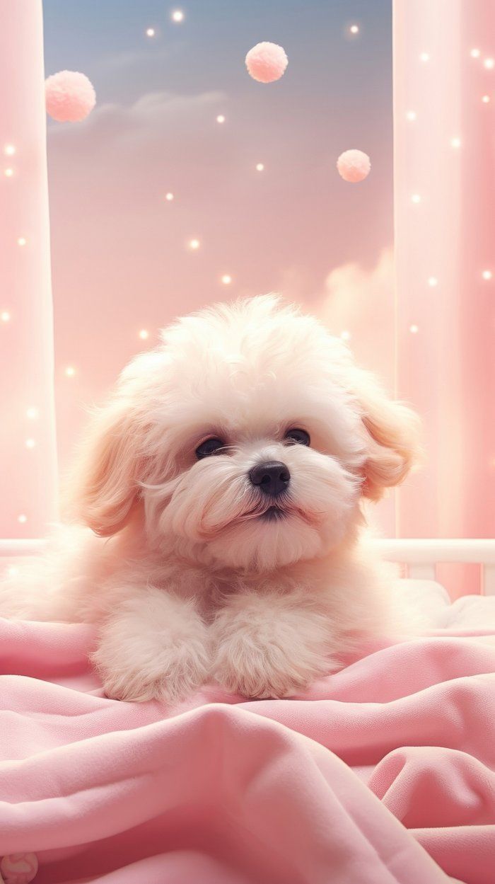 700x1249 Download free image of Cute dog dreamy wallpaper animal mammal puppy. by nattha about wallpaper, iphone wallpaper dog, cute wallpaper, iphone wallpaper cute, and pink wallpaper 14241819