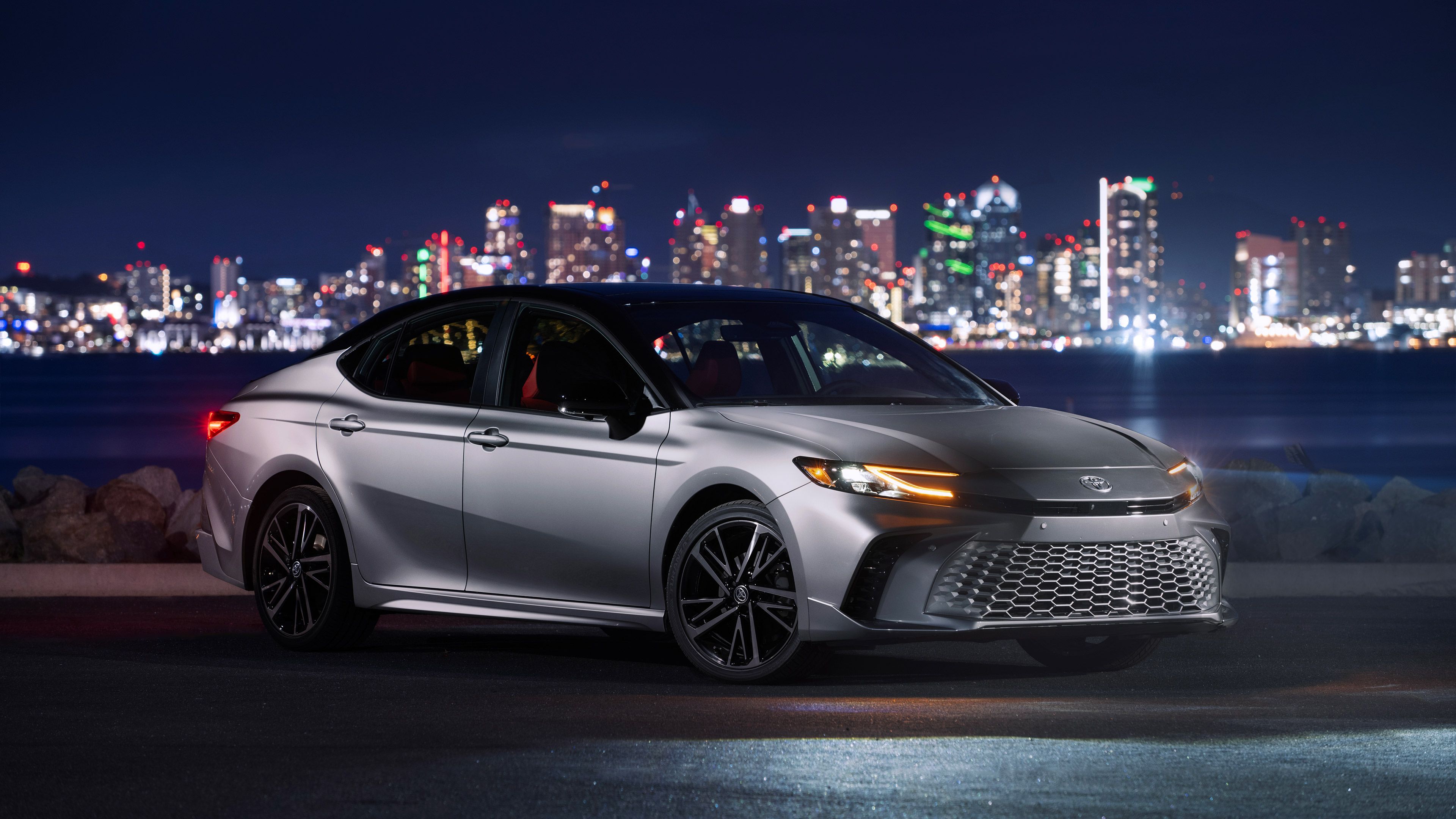 3840x2160 Toyota Camry XSE Night Drive