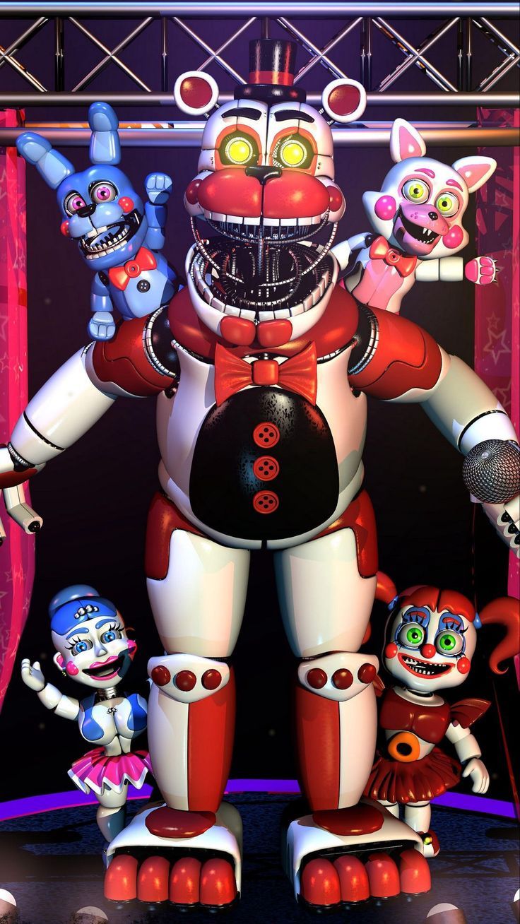 736x1308 Wallpaper fnaf, animatronics, freddy, game, art, Art 4K by user4263984. Download wallpaper fnaf, animatronics, freddy, game, art for free