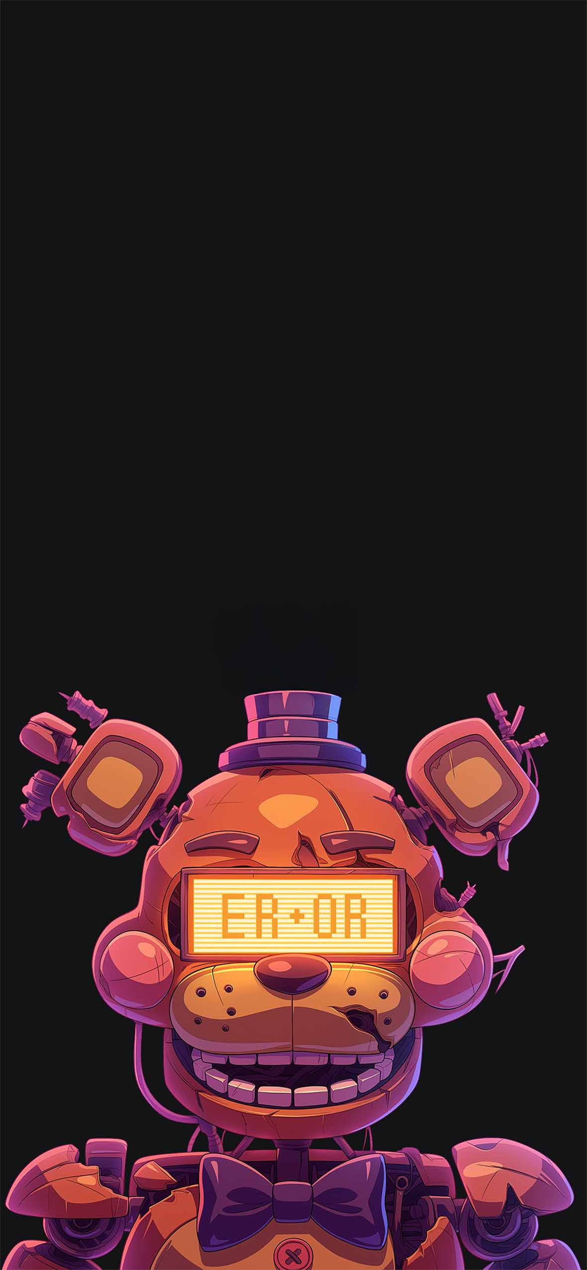 1180x2553 FNAF Error Animatronic Wallpaper Minimalist Wallpaper