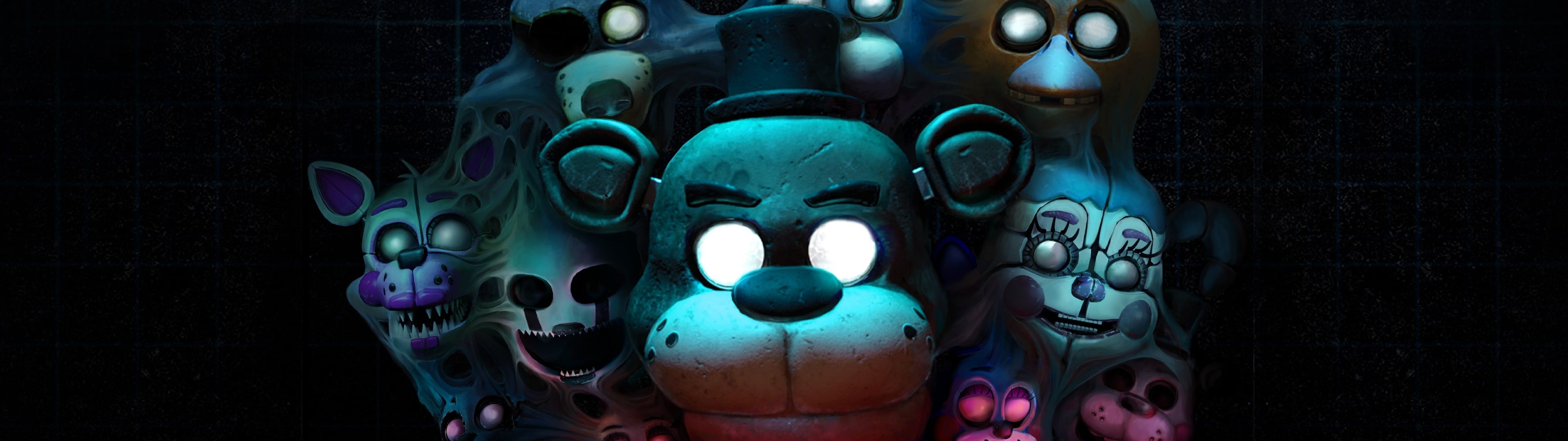 3840x1080 FNAF: Help Wanted Wallpaper 4K, Five Nights at Freddy's