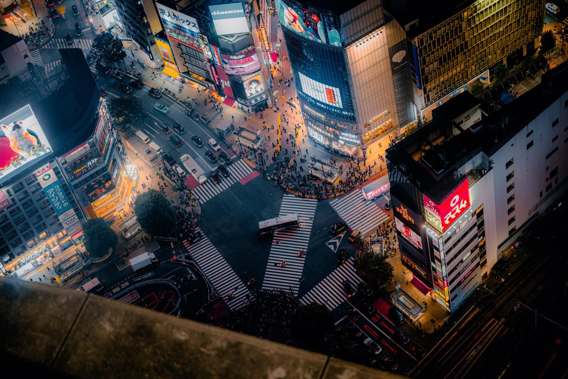 1920x1280 Shibuya Nights