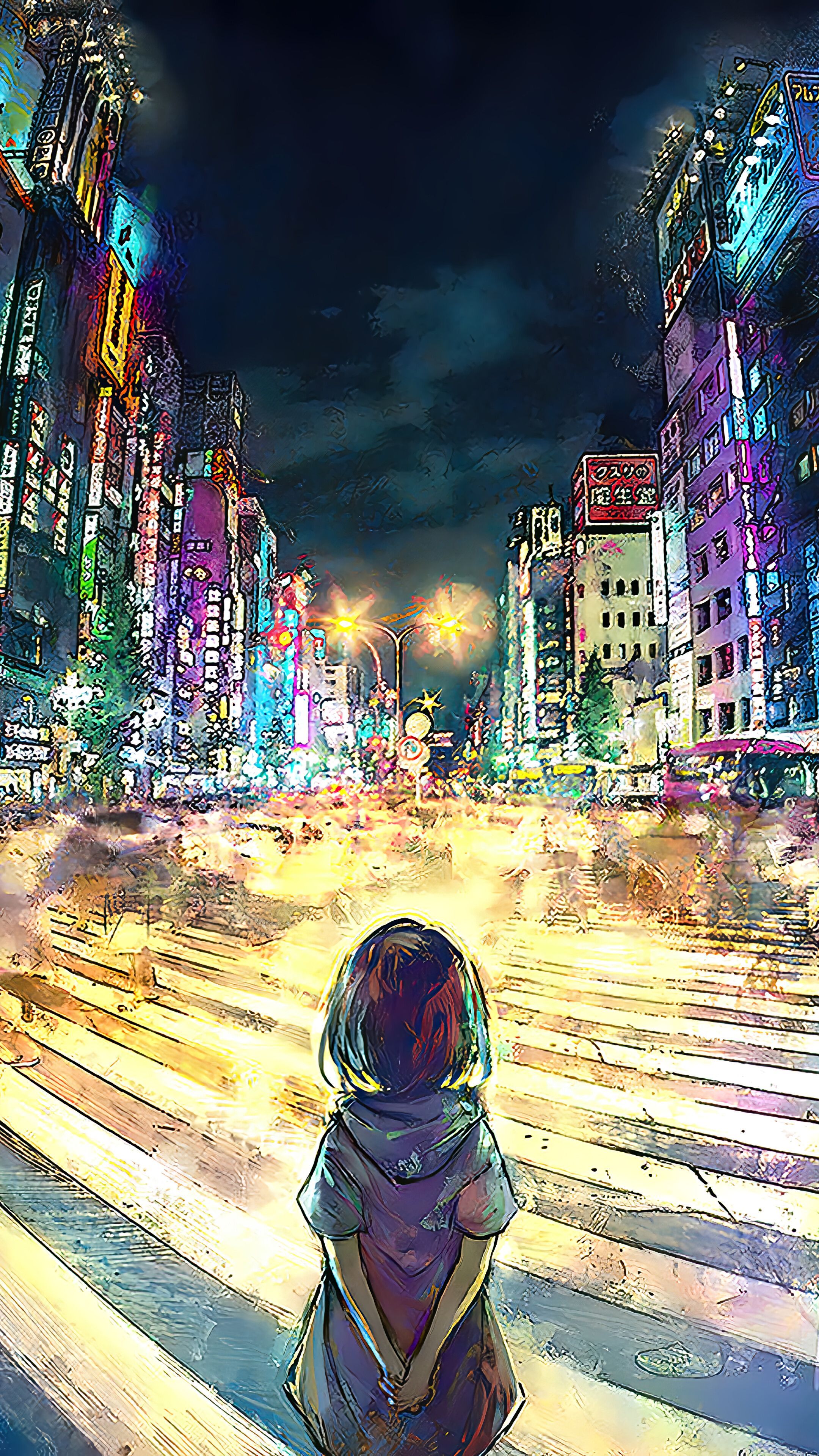 2160x3840 Shibuya Wallpaper
