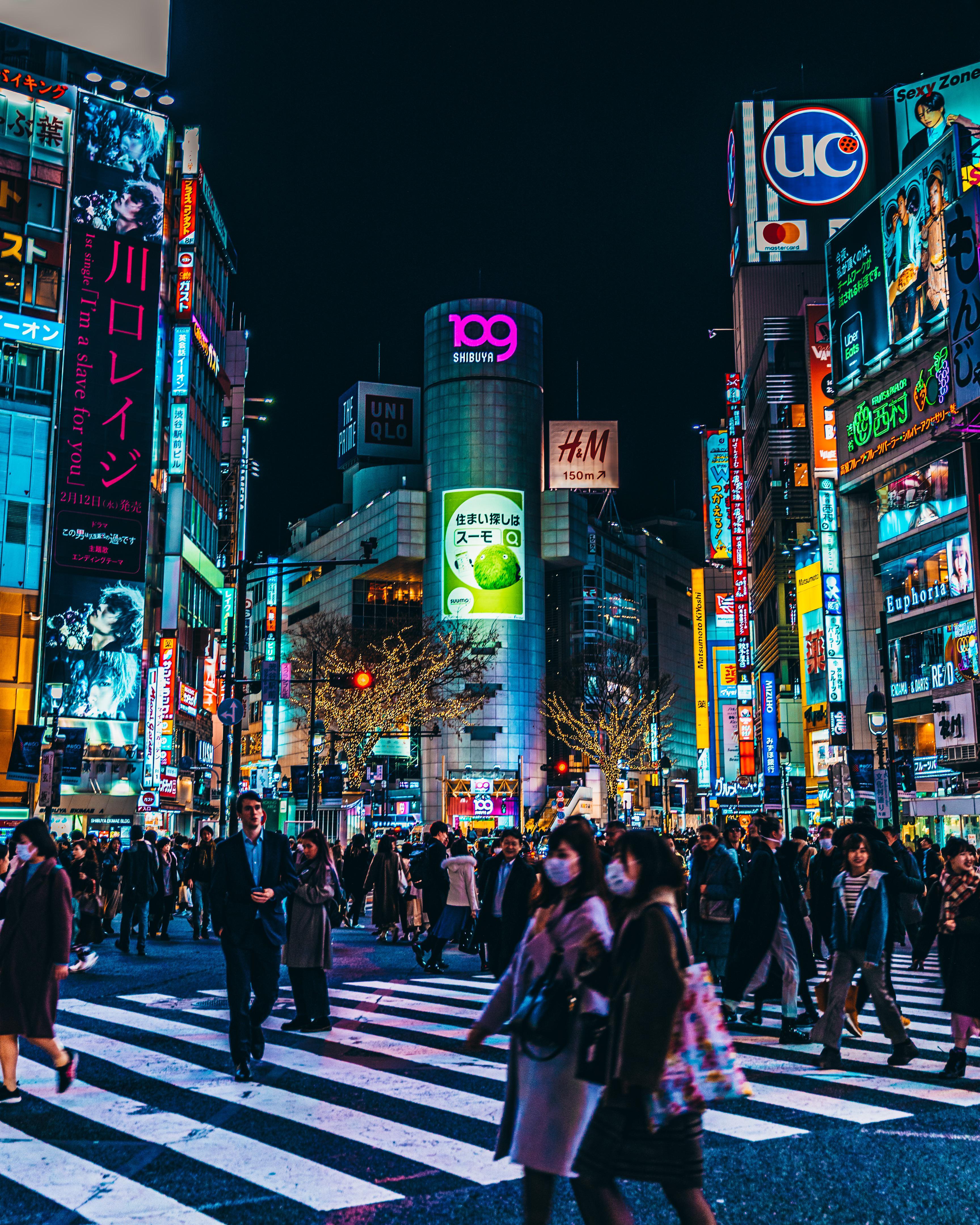3455x4319 Shibuya Crossing