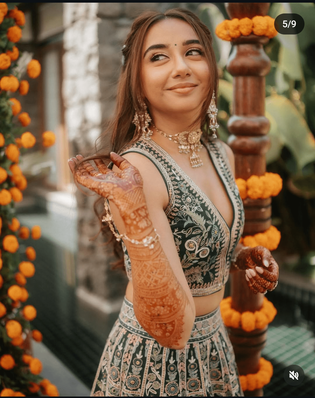 1080x1362 Prajakta Koli Wedding Trousseau