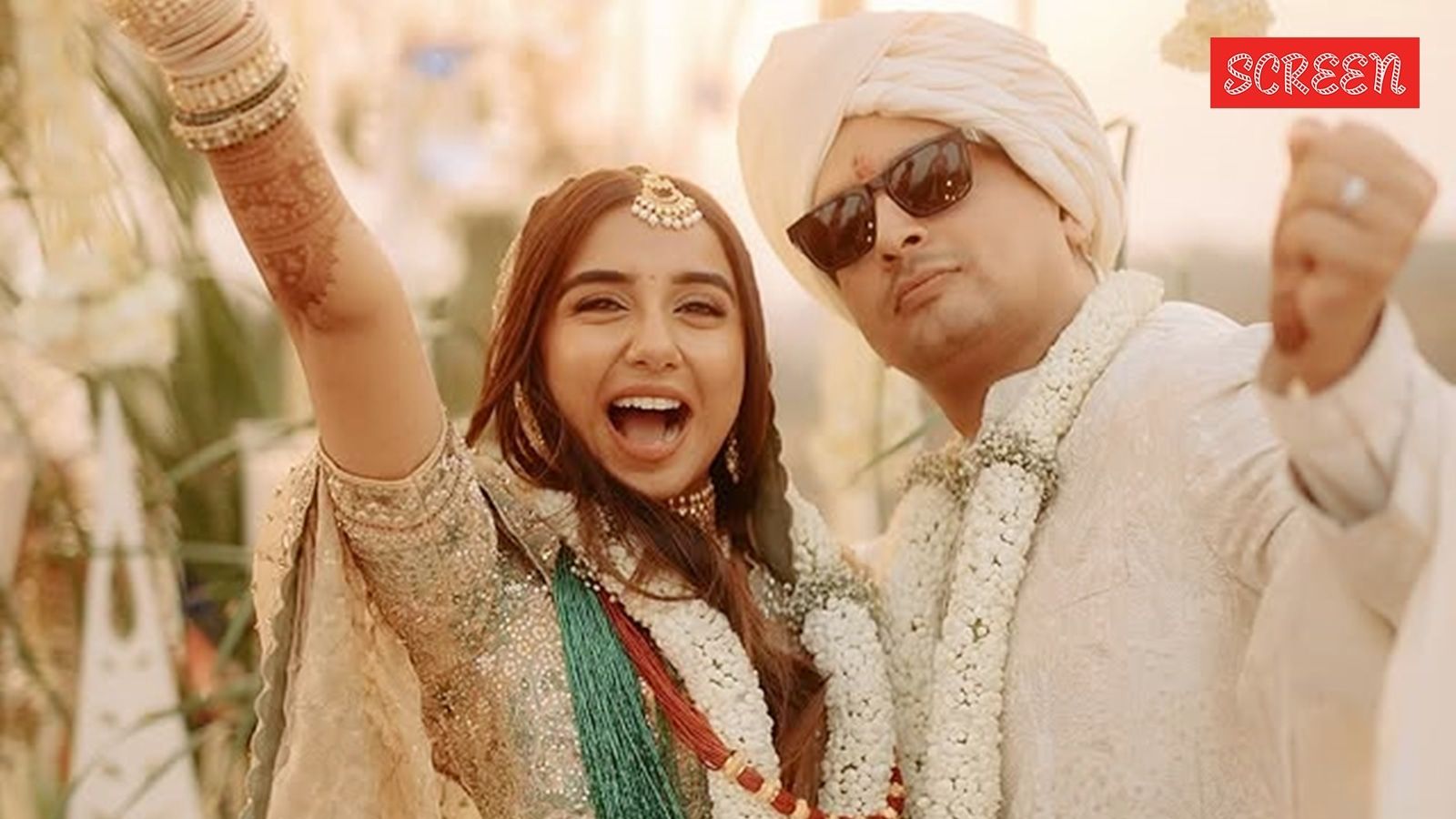 1600x900 Prajakta Koli and Vrishank Khanal tie the knot in a dreamy wedding, see first wedding photo. Bollywood News Indian Express