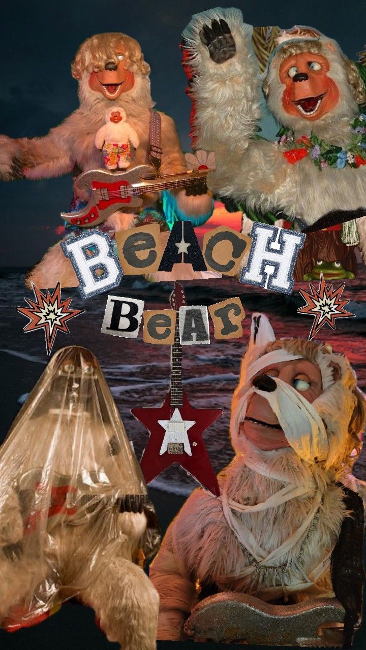 720x1280 rockafire #beachbear #rockafirebr #wallpaper #animatronic #cec