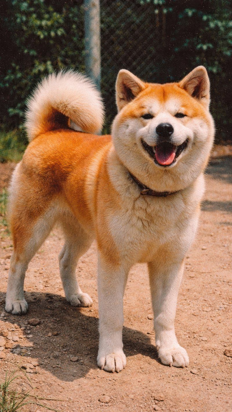 800x1422 Akita Dog Breed Image Wallpaper