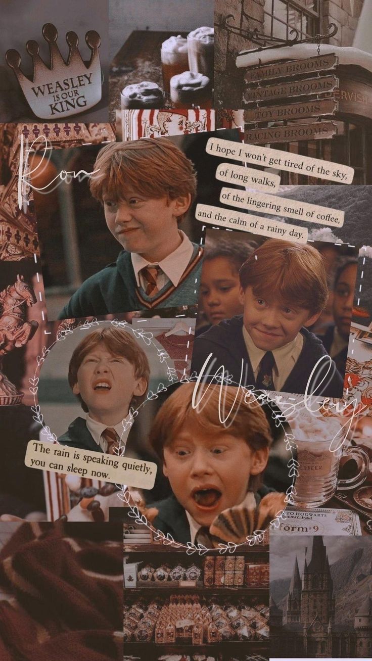 736x1308 Ron Weasley Aesthetic Wallpaper