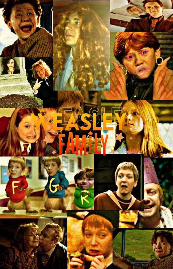 736x1145 Weasley family wallpaper