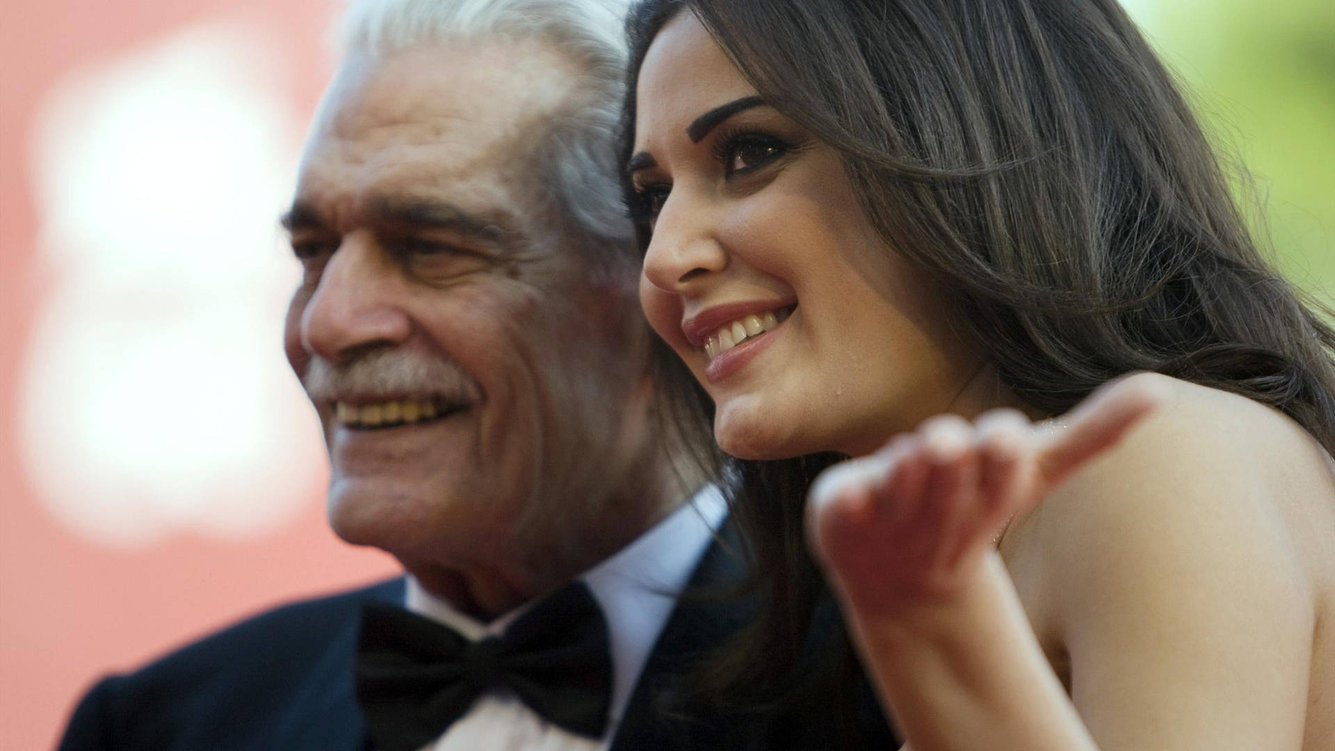 1920x1080 Download Omar Sharif And Cyrine Abdelnour Wallpaper