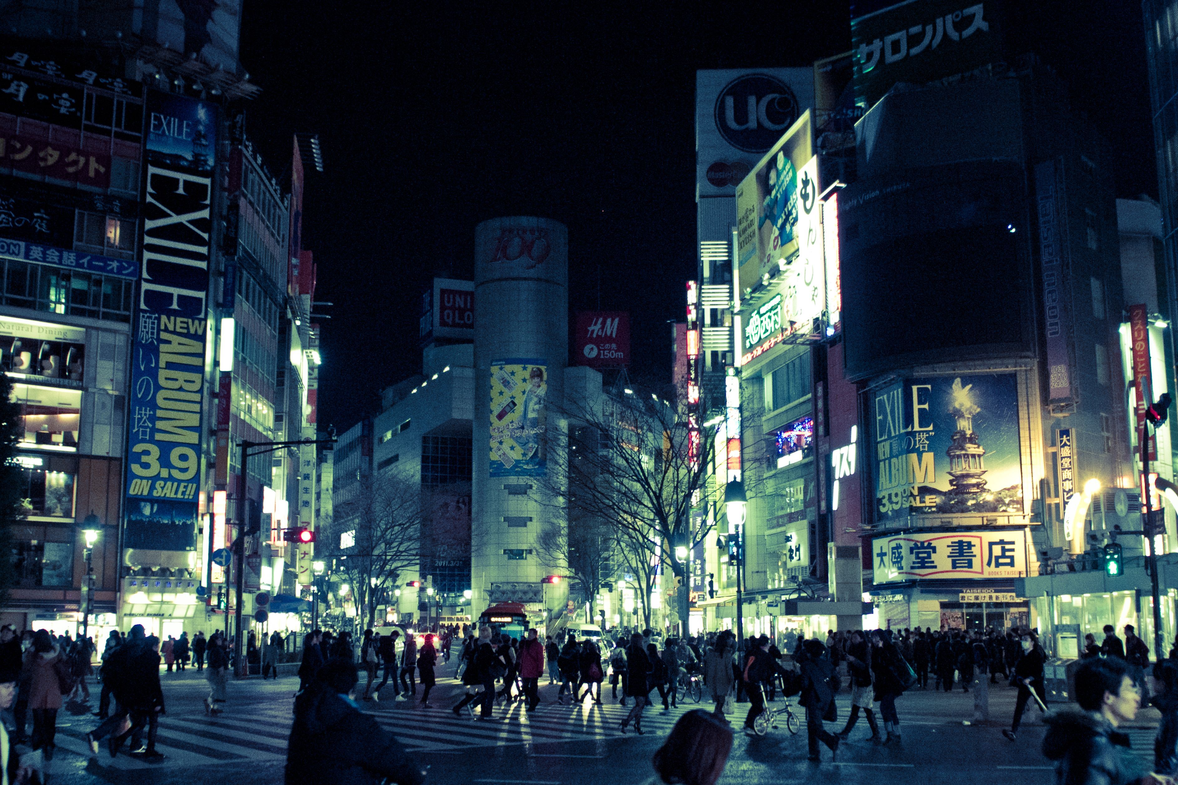 3773x2516 Shibuya Crossing Wallpaper