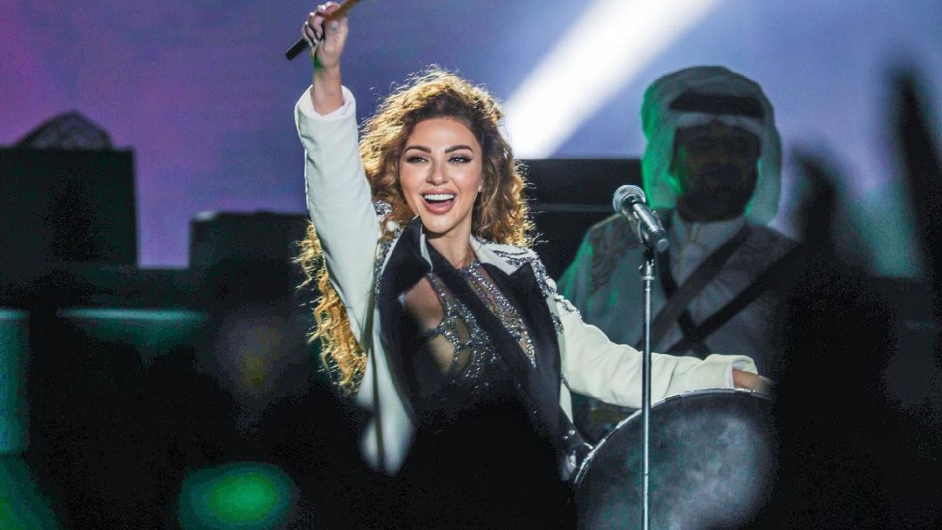 1920x1080 Lebanese pop star Myriam Fares preparing song for Qatar World Cup