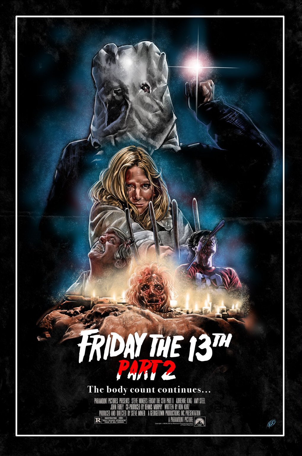 1019x1536 Friday The 13th Movie Posters. Poster By Deaditecorpse