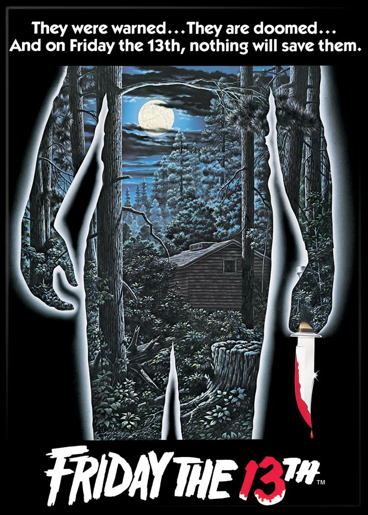 750x1050 Friday The 13th Movie Poster Magnet