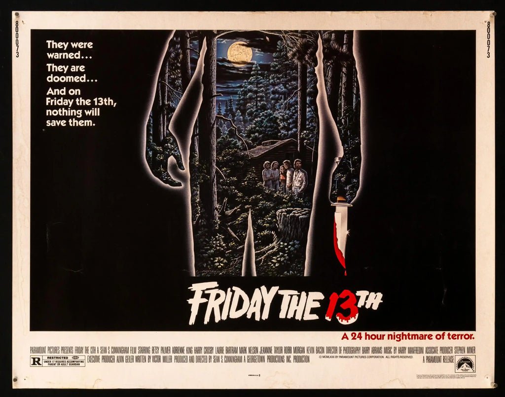 1024x805 Friday the 13th Movie Poster 1980 Insert (14x36)