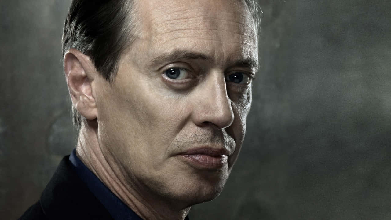 1280x720 Download Intense portrait of American actor Steve Buscemi. Wallpaper