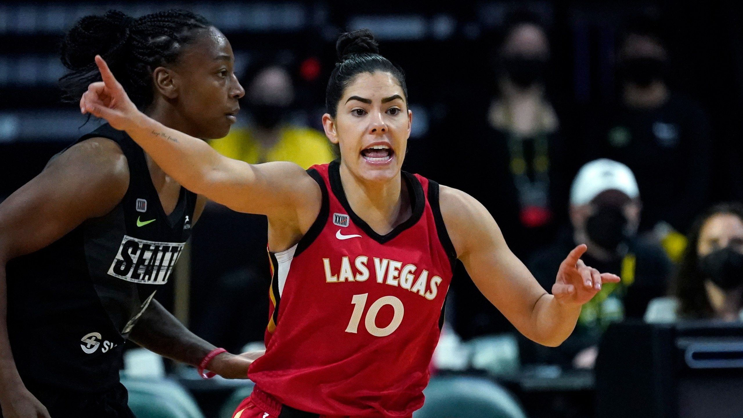 2560x1440 Aces' Kelsey Plum named Sixth Woman of the Year in WNBA
