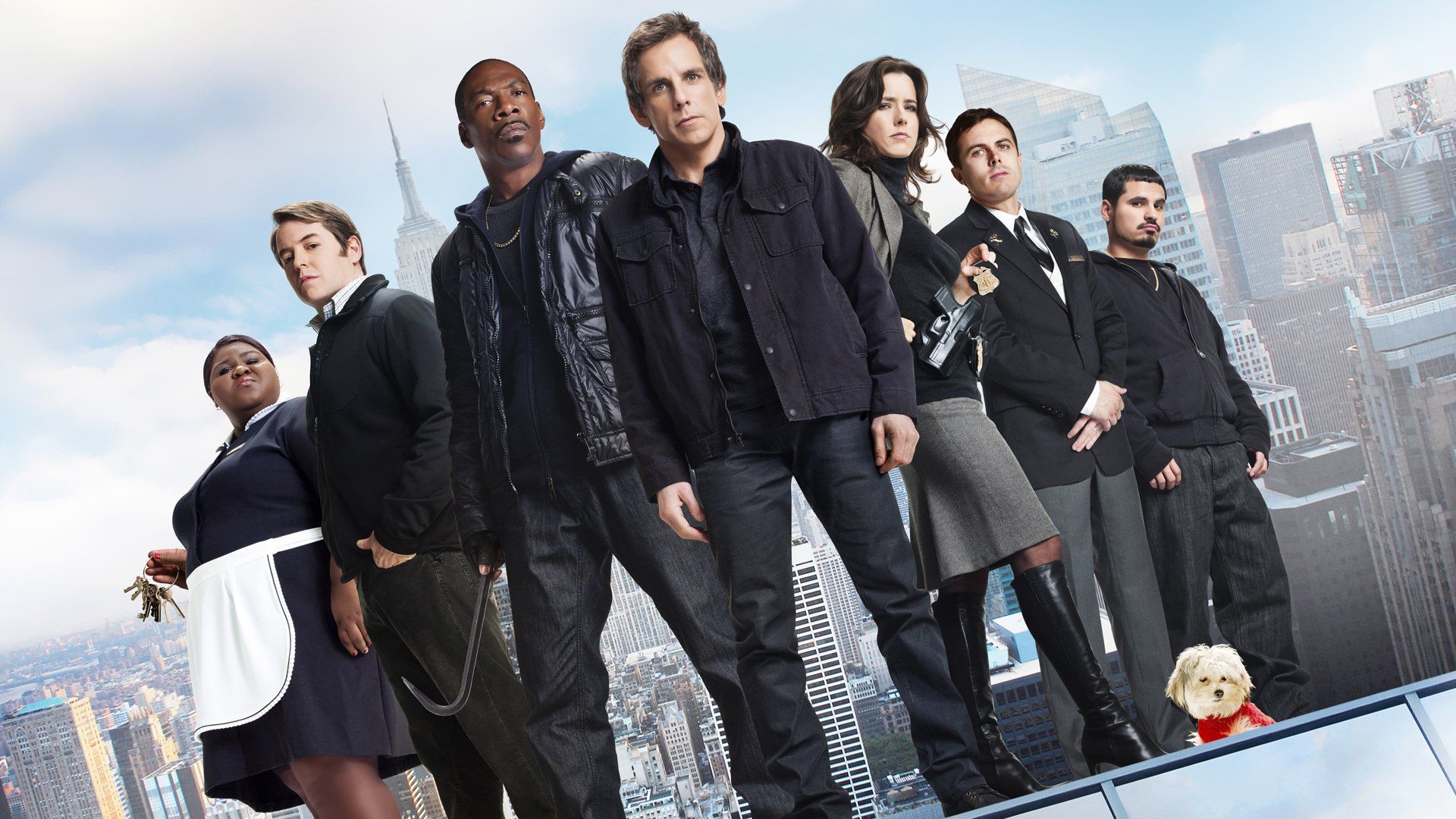 1920x1080 Download Eddie Murphy Gabourey Sidibe Matthew Broderick Michael Peña Casey Affleck Tea Leoni Movie Tower Heist