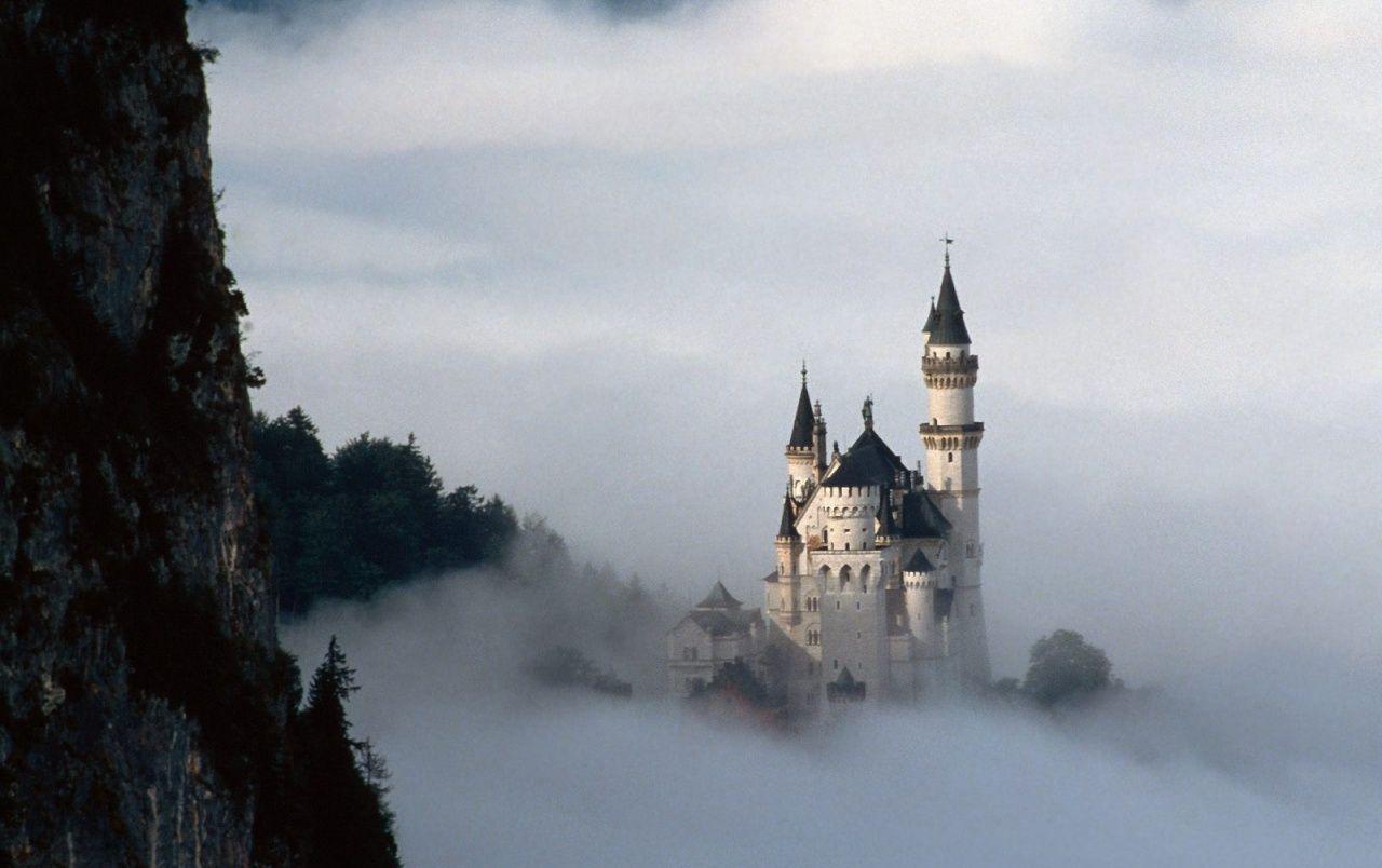1280x804 Castle and mist wallpaper. Castle and mist