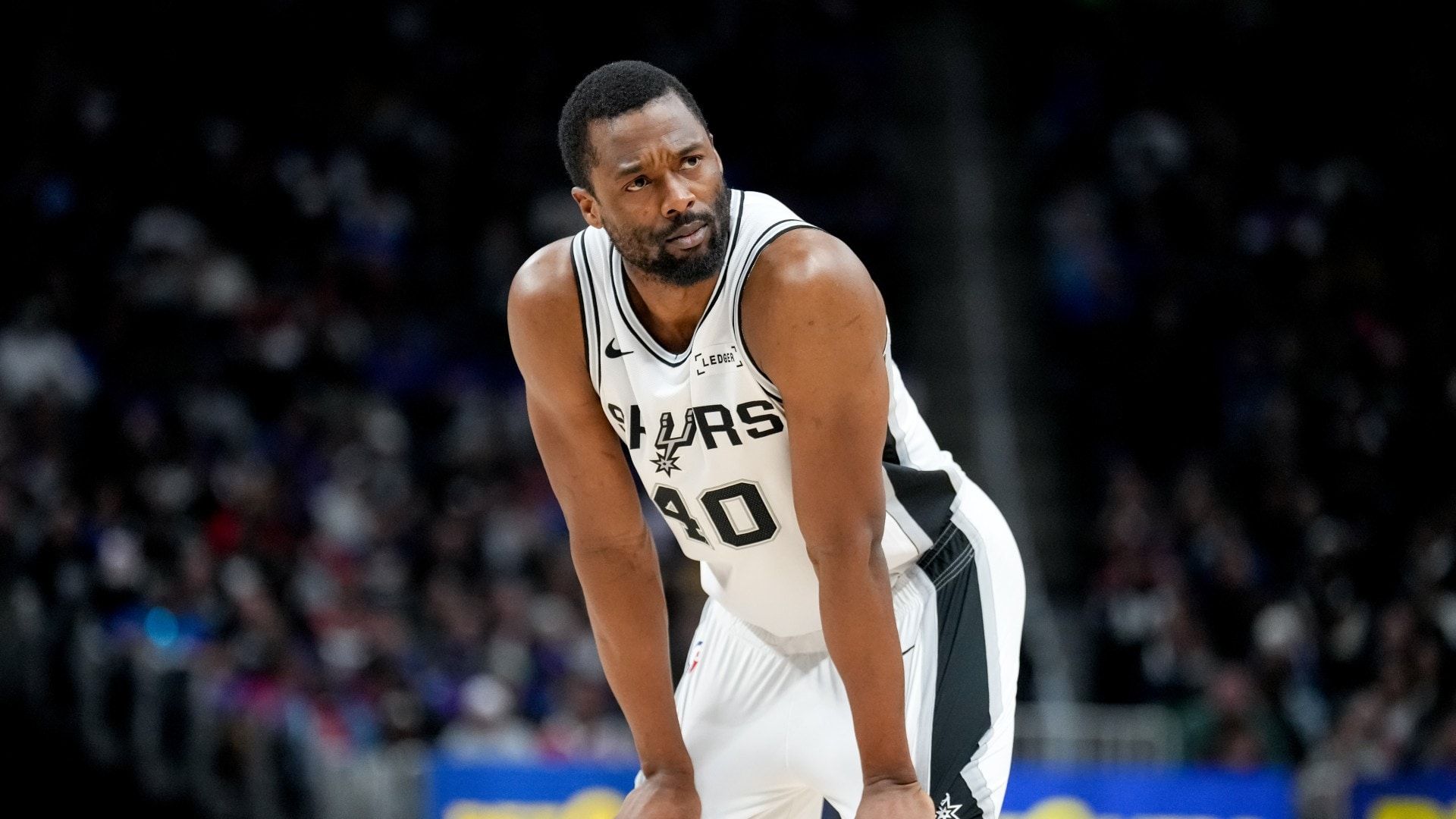 1920x1080 Spurs' Harrison Barnes ends streak after waking up with sore ankle