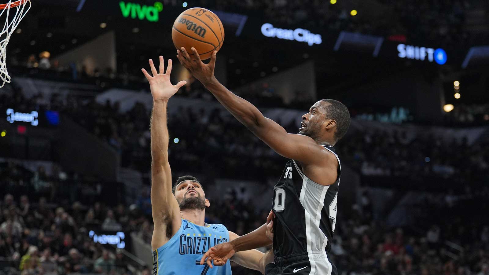 1600x900 Spurs news: Harrison Barnes sounds off on surprise move in the clutch vs. Grizzlies