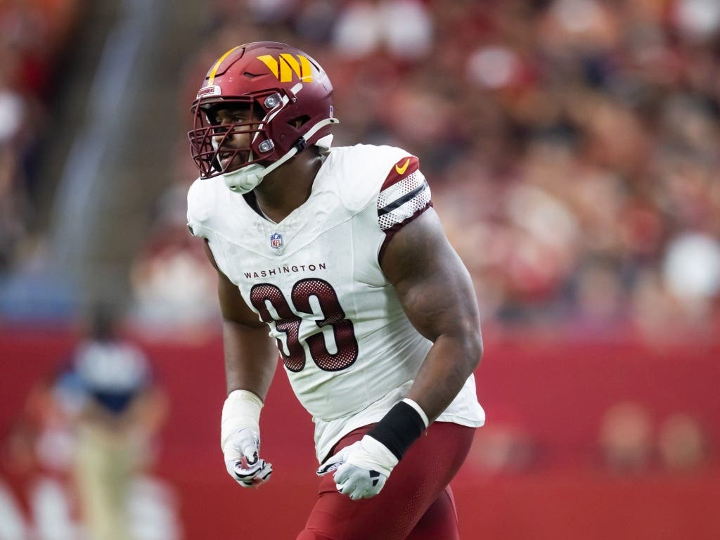 1024x768 Commanders' Jonathan Allen available in trade for Patriots
