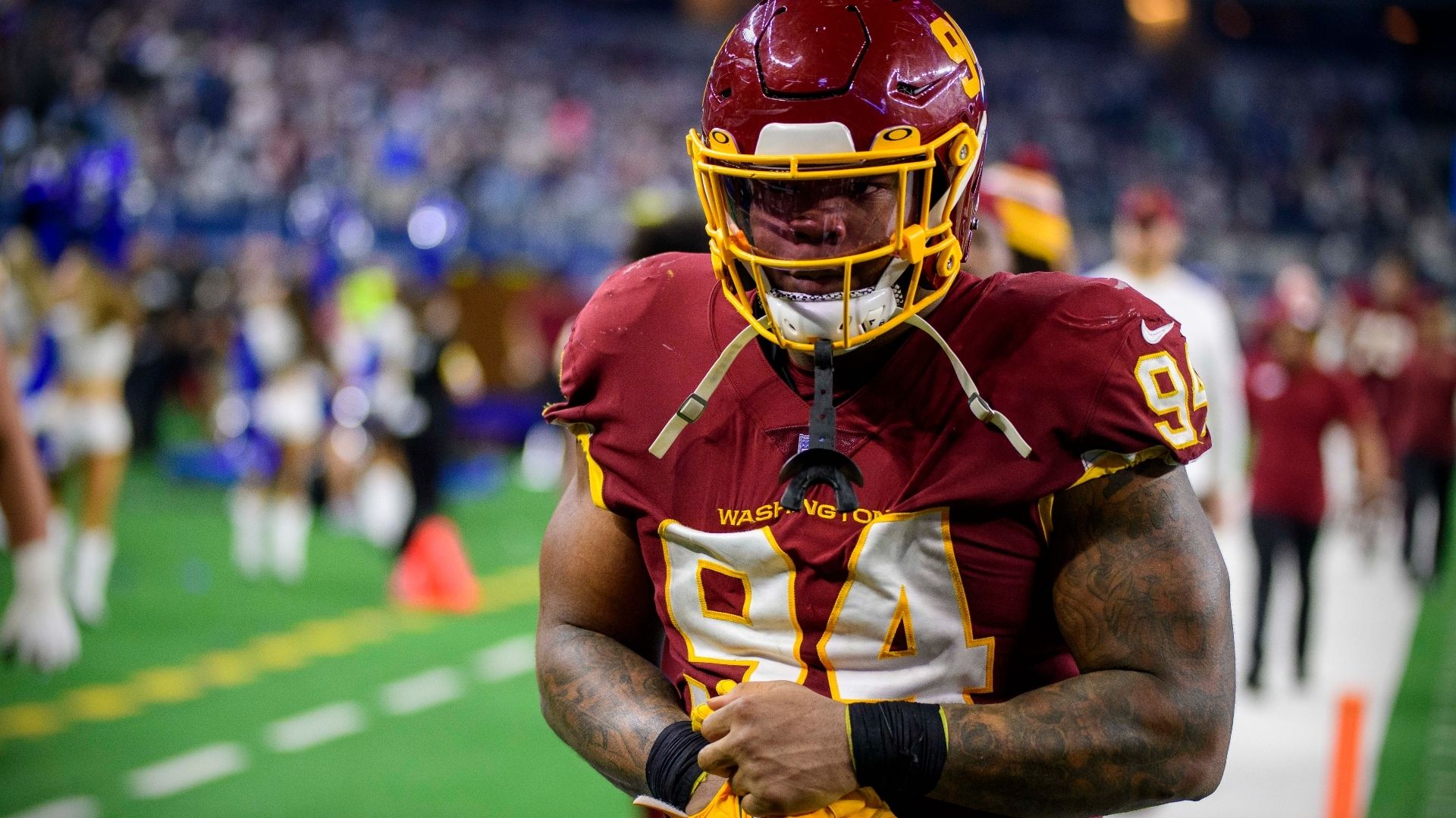1920x1080 Daron Payne, Jonathan Allen insist 'all good' between them after scuffle