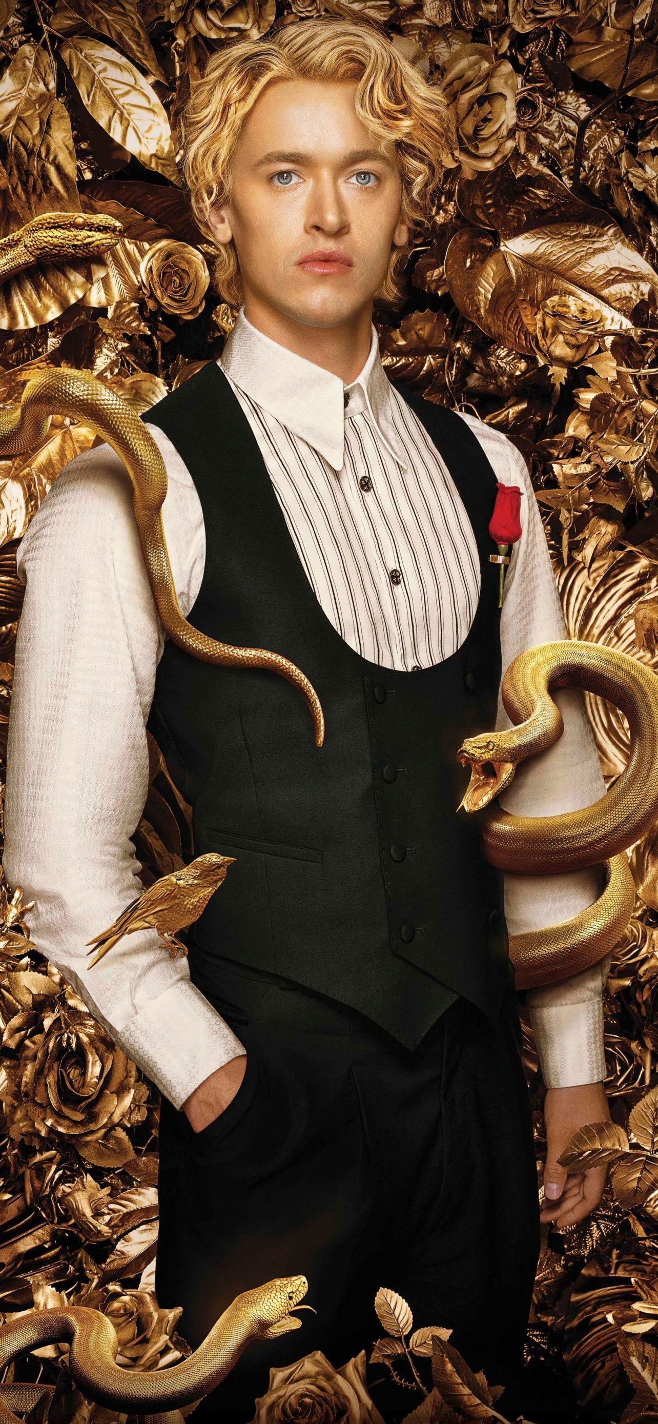 1284x2778 Tom Blyth Wallpaper 4K, Coriolanus Snow