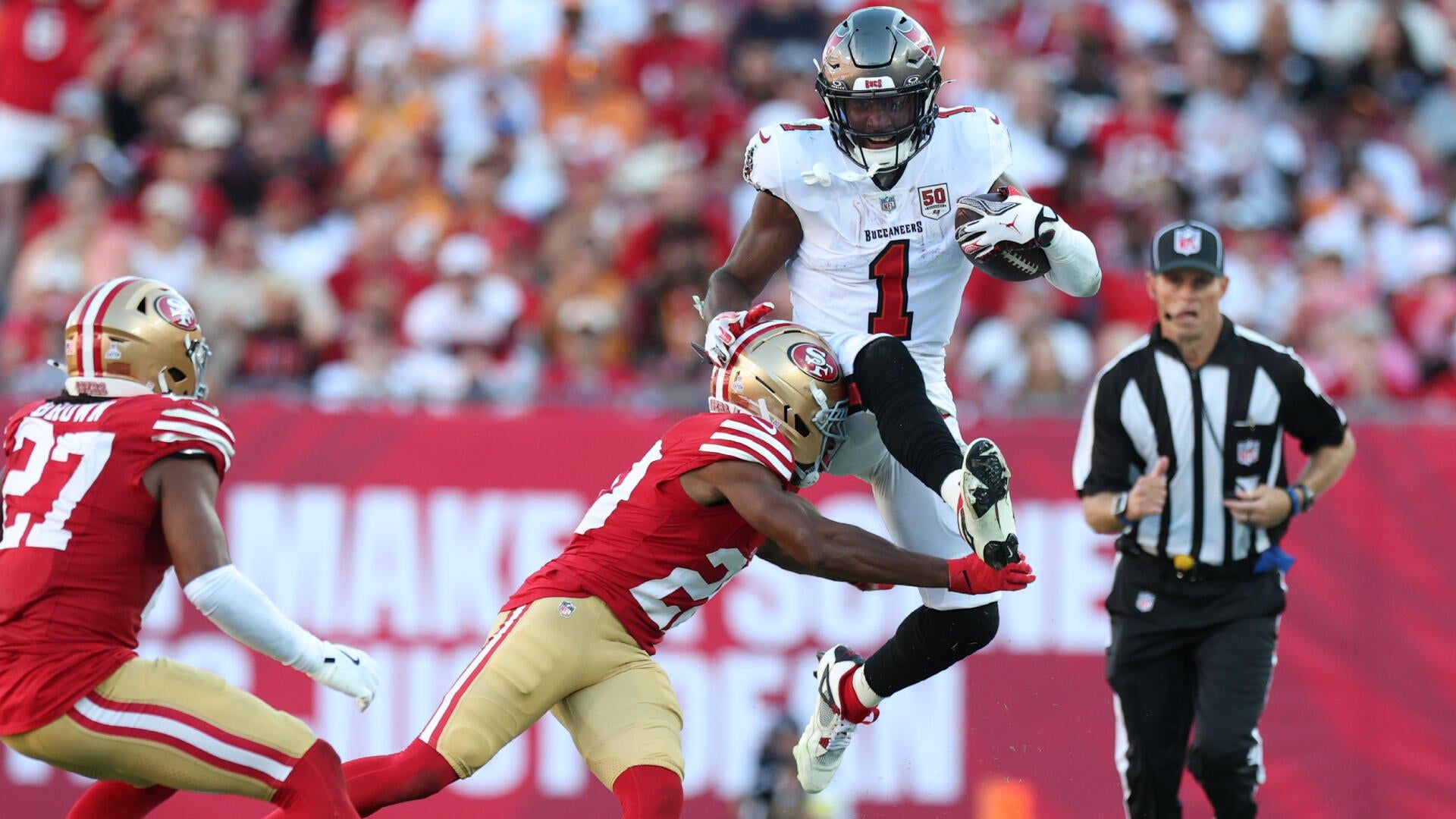 1920x1080 Fantasy Football Week 7 Start 'Em & Sit 'Em Running Backs: Rachaad White set up for a strong game vs. Lions