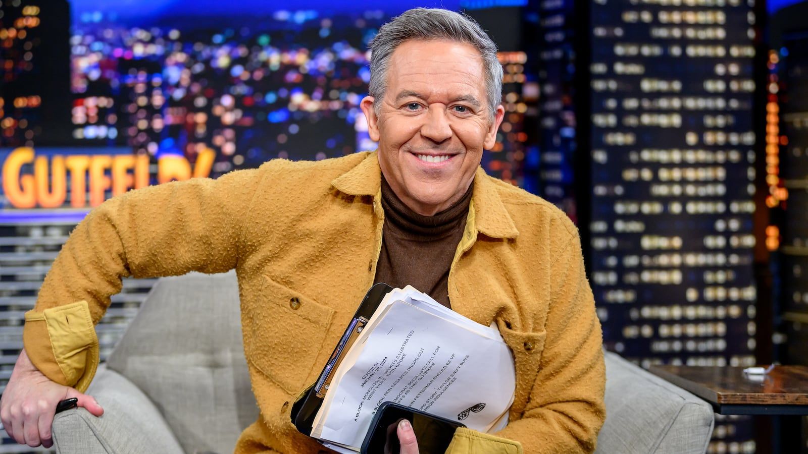 1600x900 Greg Gutfeld Unveils New Game Show Tied to Trump's First 90 Days