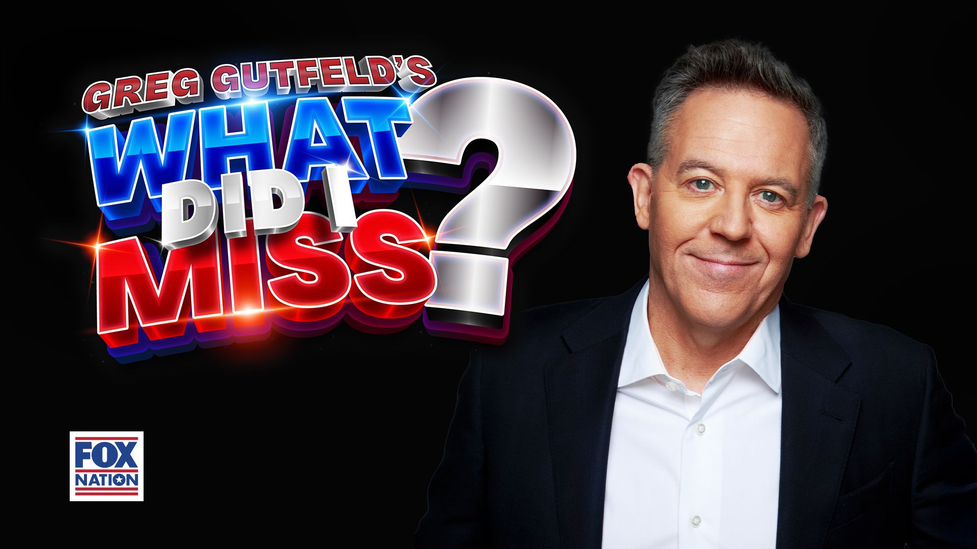 1920x1080 Greg Gutfeld Fox News Game Show What Did I Miss? Set for Fox Nation