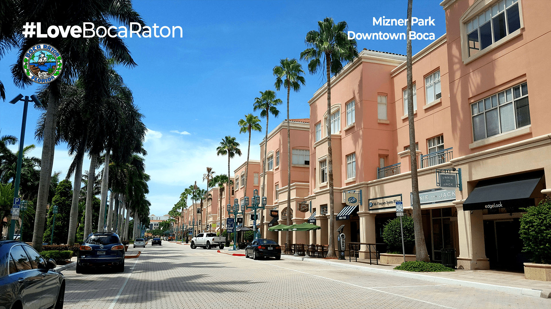1920x1080 Virtual Meeting Background. Boca Raton, FL