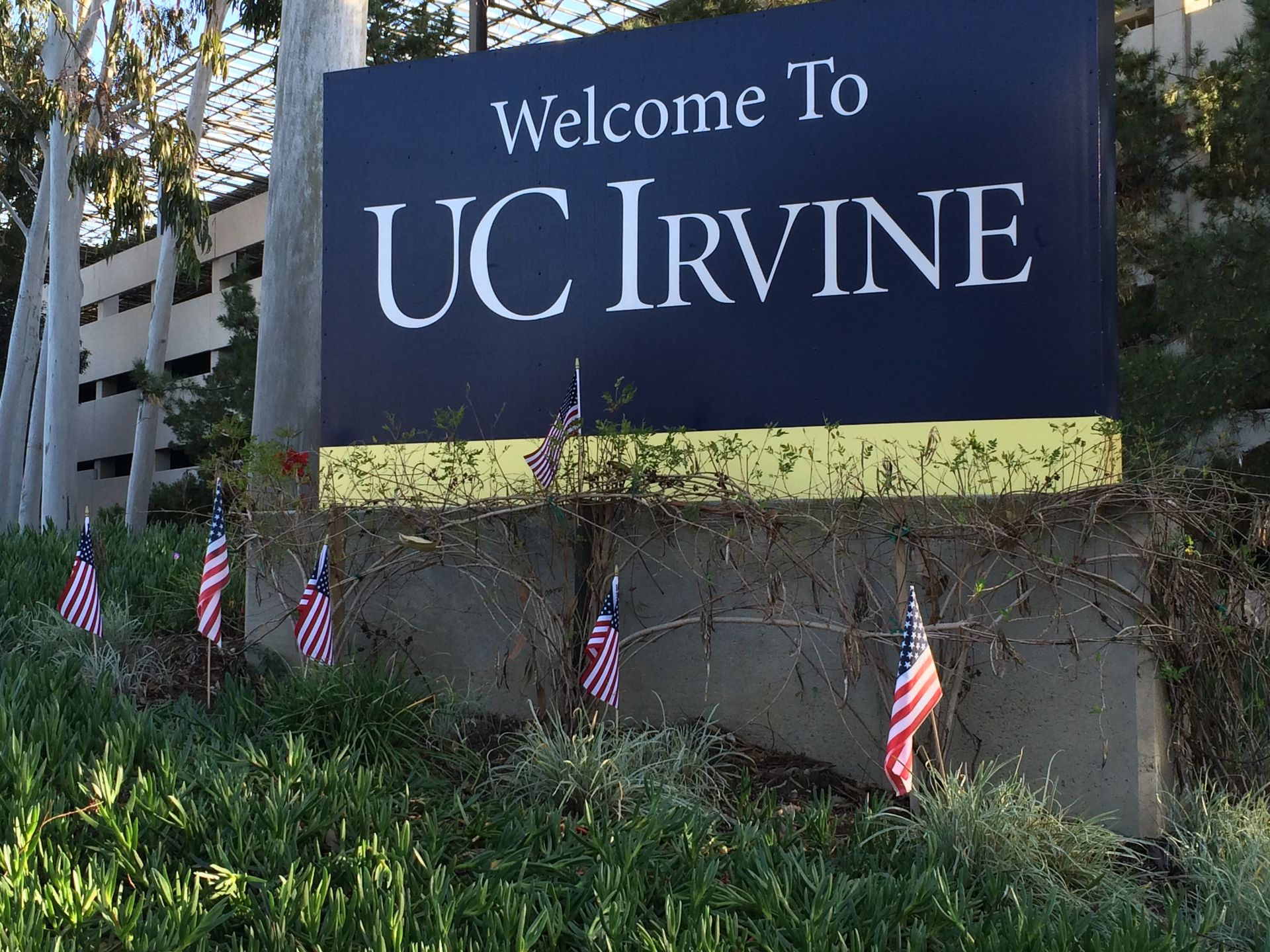 1920x1440 One Campus Divisible: UCI Torn Over US Flag