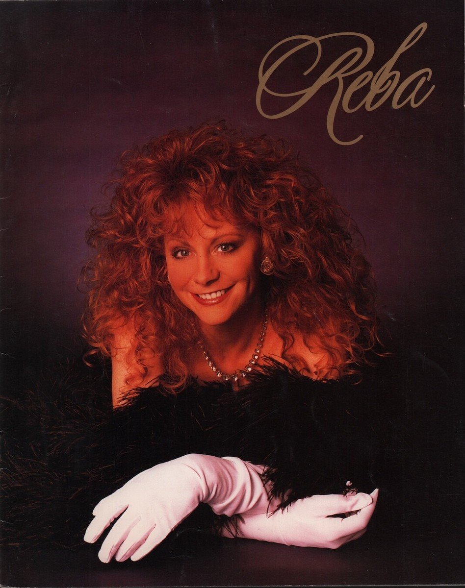 948x1200 REBA McENTIRE 1992 IT'S YOUR CALL TOUR CONCERT PROGRAM BOOK / BOOKLET / EX 2 NMT