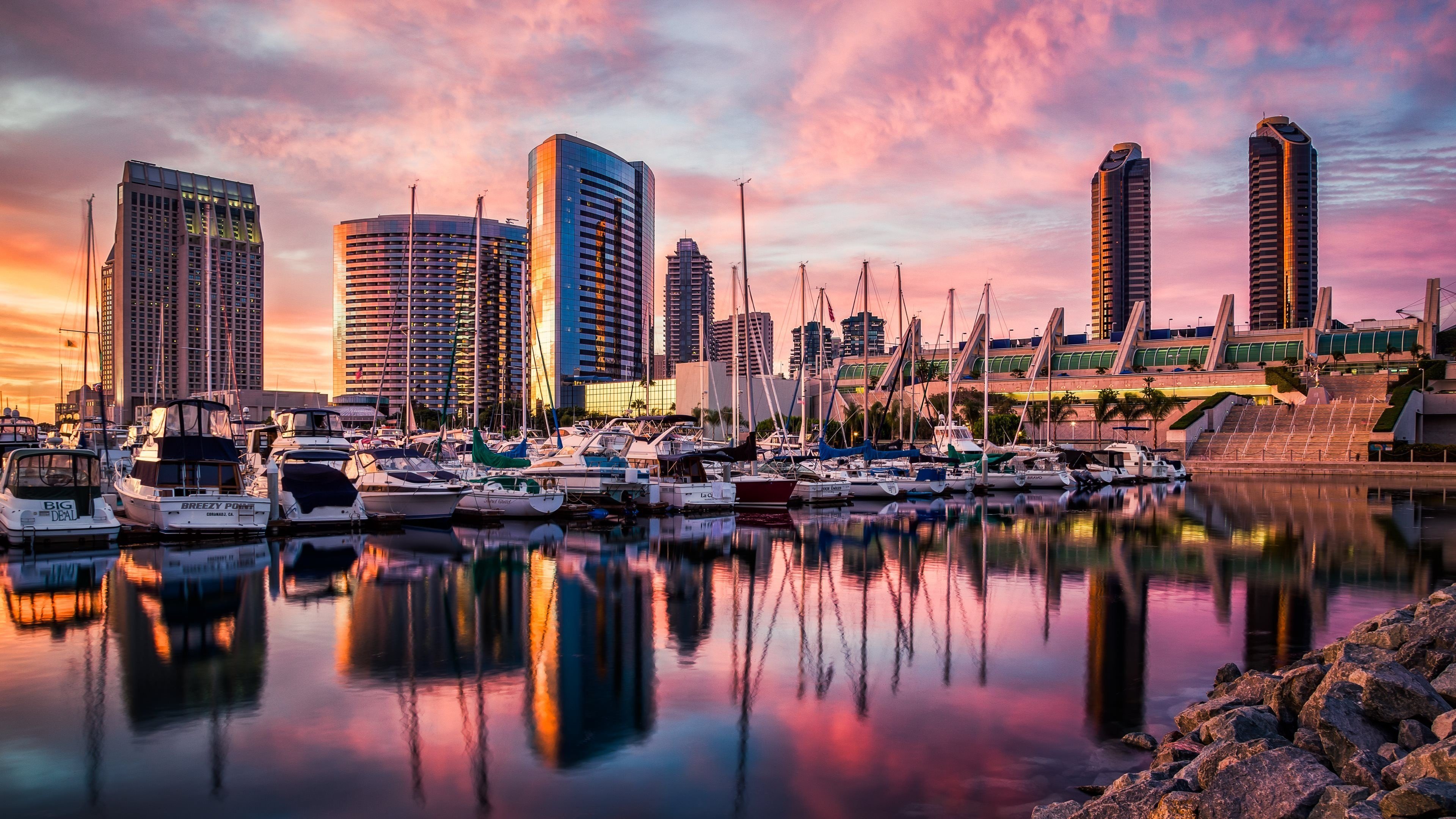 3840x2160 San Diego (California) Wallpaper