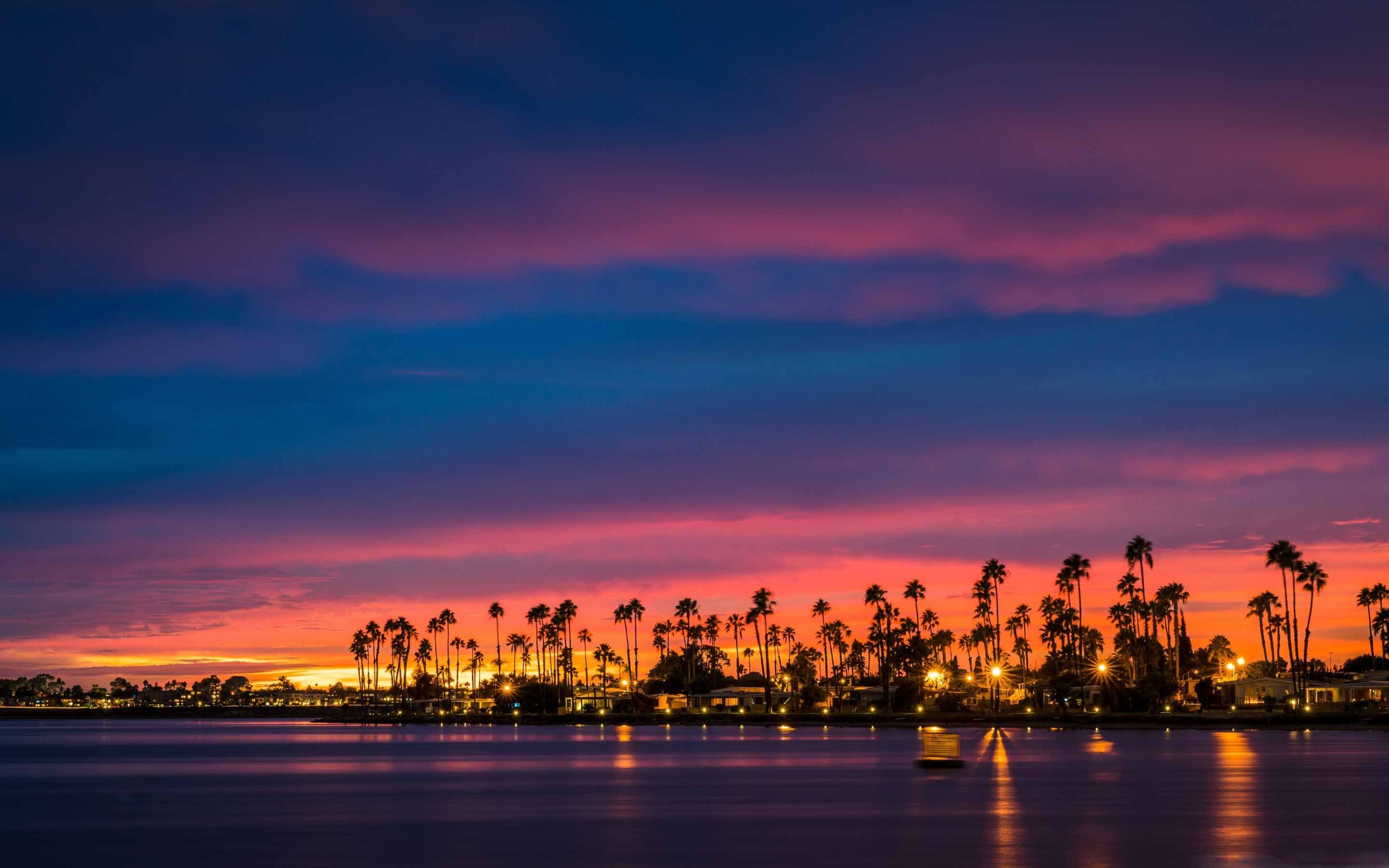 2880x1800 San Diego Sunset Mac Wallpaper Download