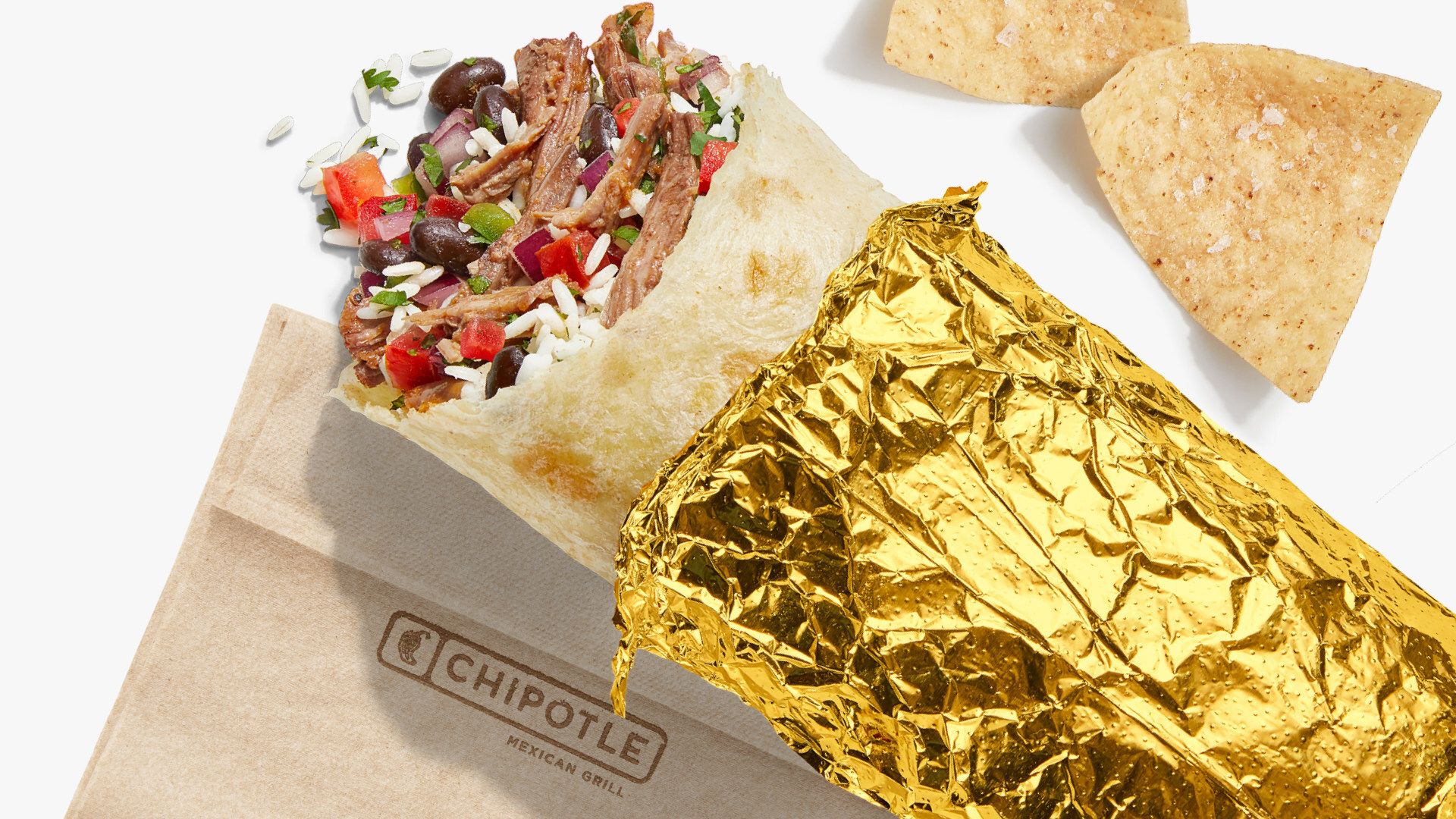 1920x1080 Chipotle to bring back gold foil wrapped burritos in February