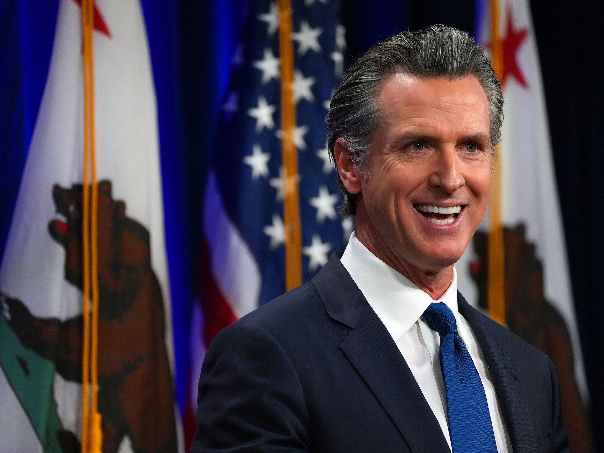 2048x1536 Gavin Newsom Wins California Primary, Eyes Fall Re Election Race