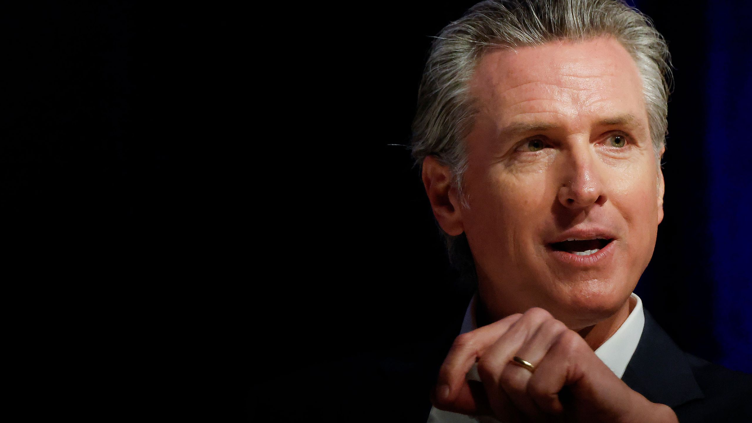 2560x1440 Gavin Newsom, California's Democratic Governor, Says Trans Women Playing Sports Is “Deeply Unfair”