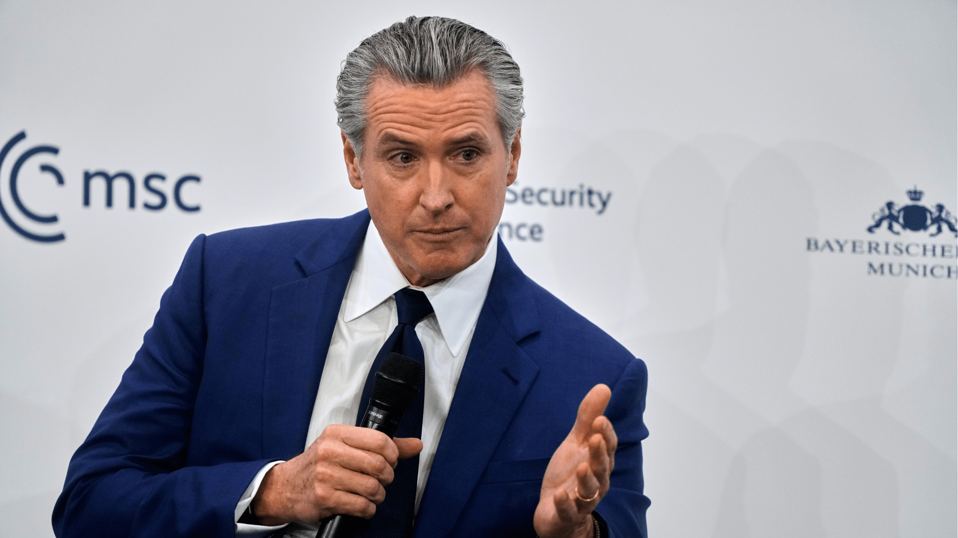 1920x1080 Gov. Newsom to world leaders: 'Donald Trump is temporary'