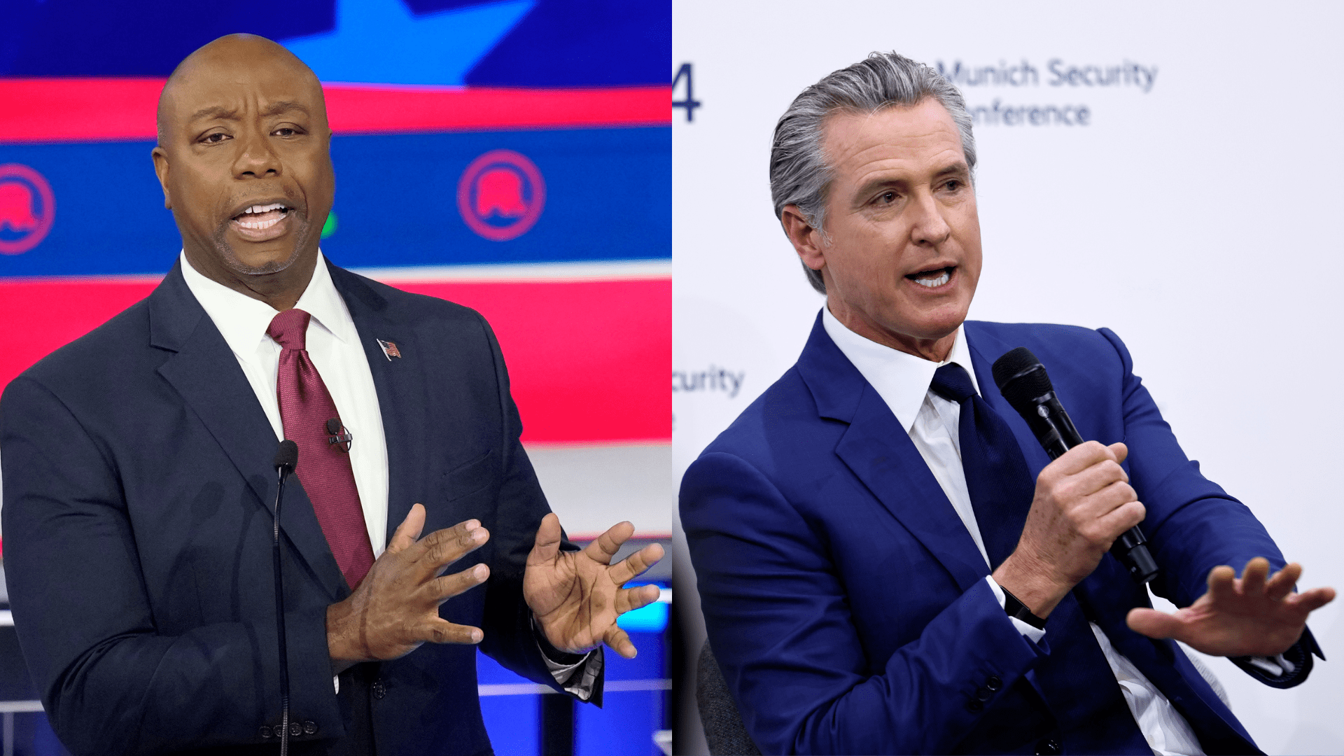 1920x1080 Scott rips Newsom for saying 'I'm like you' before quoting low SAT score to Atlanta crowd